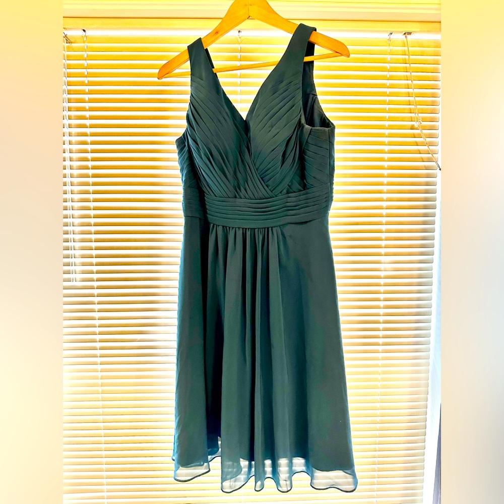 Turquoise cocktail dress